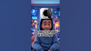 Cold wallets explained in 30 seconds