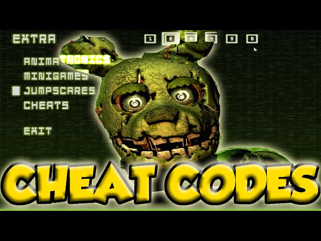 SECRET CHEAT CODE - Five Nights at Freddy's 