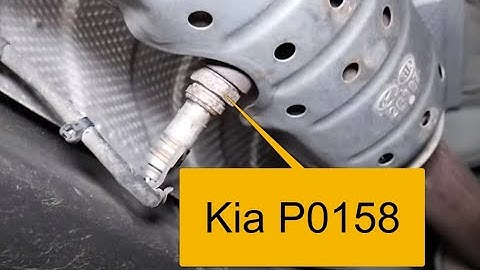 How To Fix Kia P0158 Code: O2 Sensor Circuit High Voltage (Bank 2 Sensor 2)