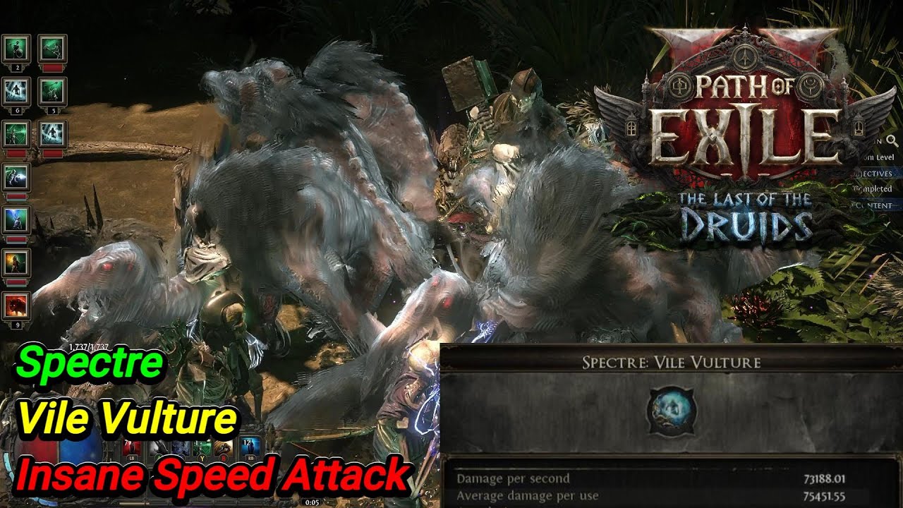 POE 2 / Spectre / Vile Vulture / Insane Speed
