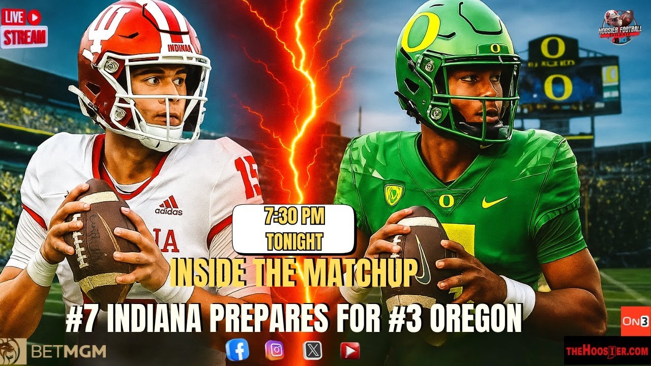 INSIDE THE MATCH UP: #7 INDIANA PREPS FOR #3 OREGON