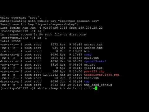 How to automatically repeat command in Linux