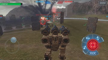 WarRobots test server new robot Weyland and weapons Avenger and Himera