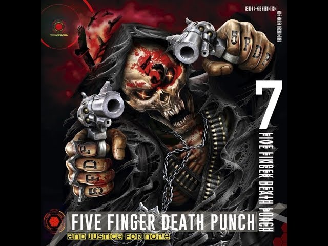 Five Finger Death Punch - Blue on Black with lyrics