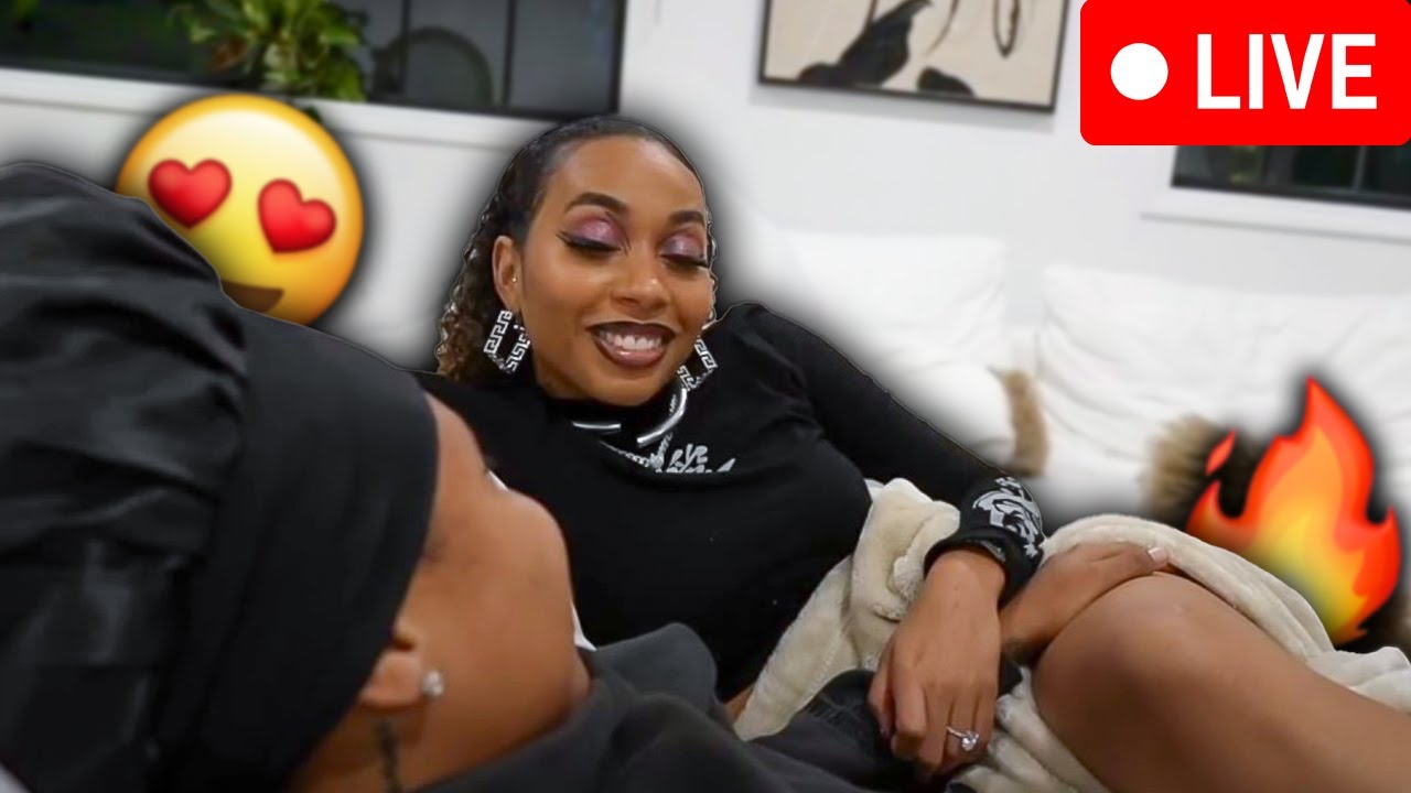 Things Get Spicy During Movie Night #LIVE