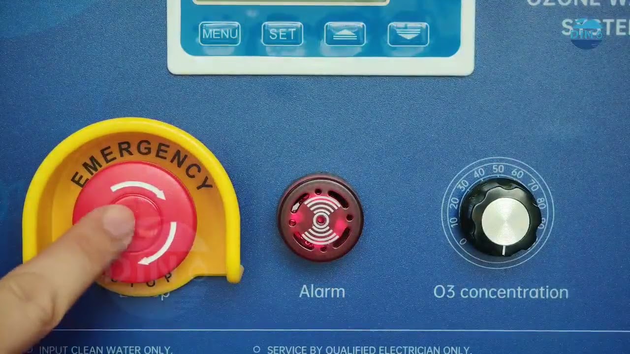 Integrated Ozonated Water System for Disinfection & Purification