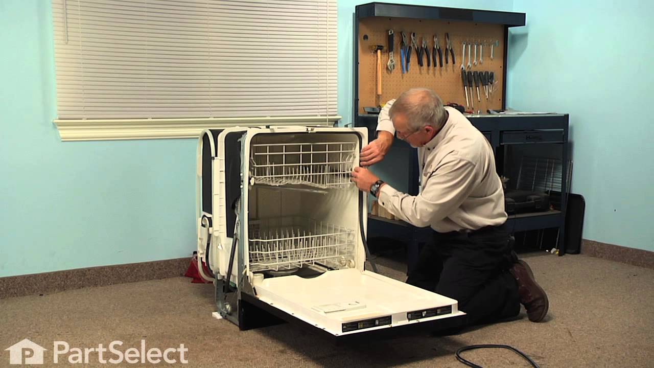 Dishwasher Repair Replacing the Door Gasket (GE Part WD08X10018