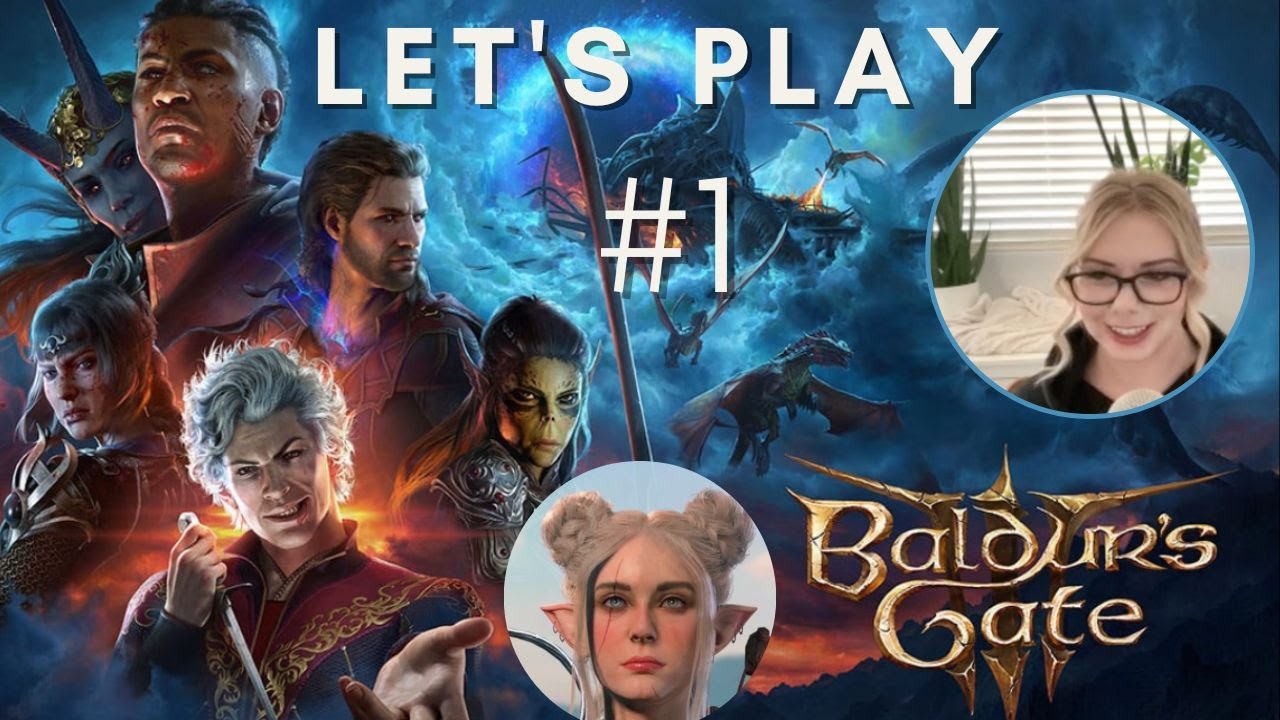 Lets Play Baldurs Gate 3 BLIND Playthrough | Part 1 - YouTube