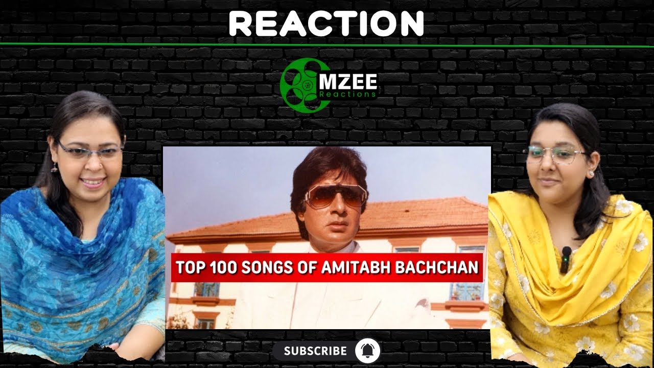 Top 100 Songs of Amitabh Bachchan | Reaction!