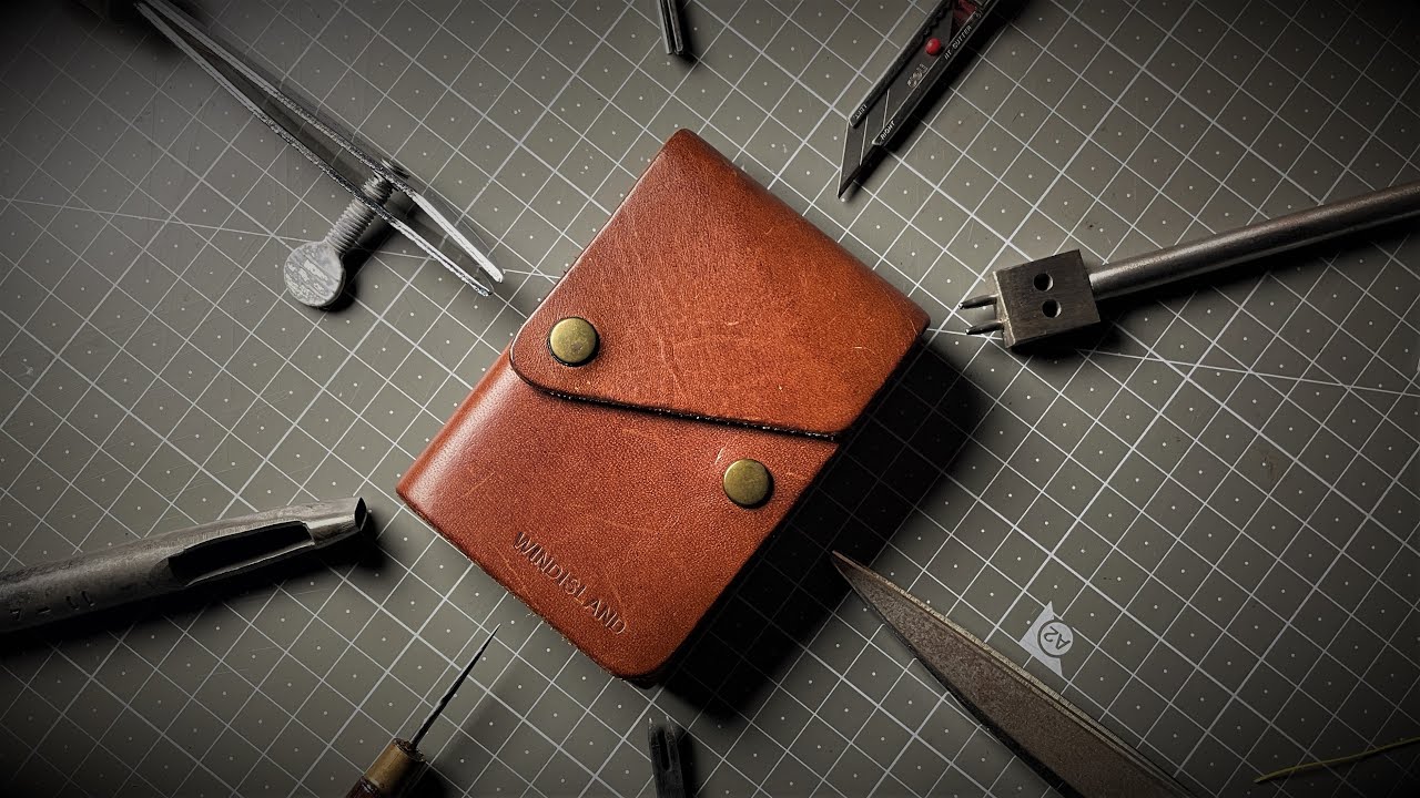 Beginner-Friendly DIY Leather Wallet | Compact Design & Easy Steps ...