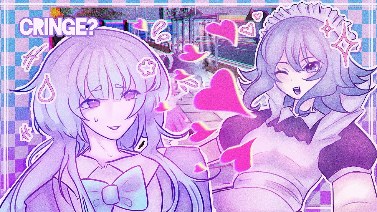 ⭐📺 Реакция на мои собственные видео || School Girls Simulator (Кёми Мочизуки)