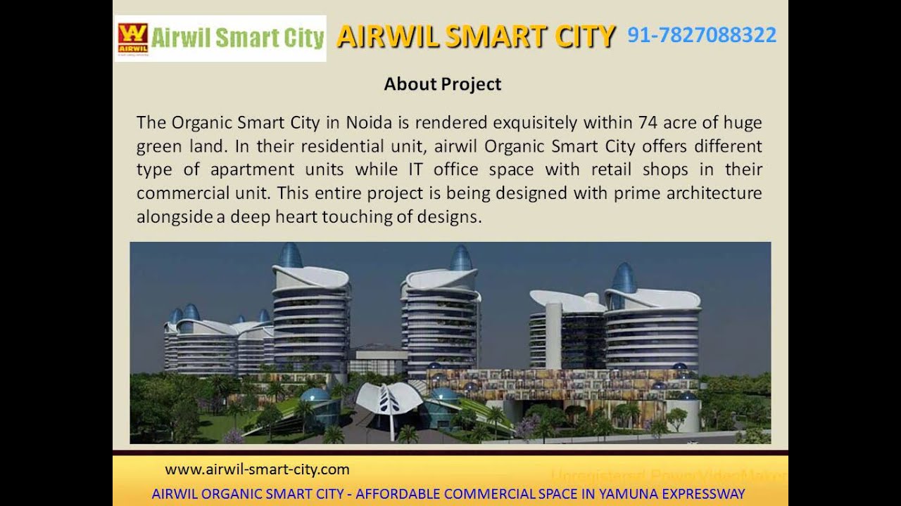 Airwil Organic Smart City project Yamuna Expressway Noida‎