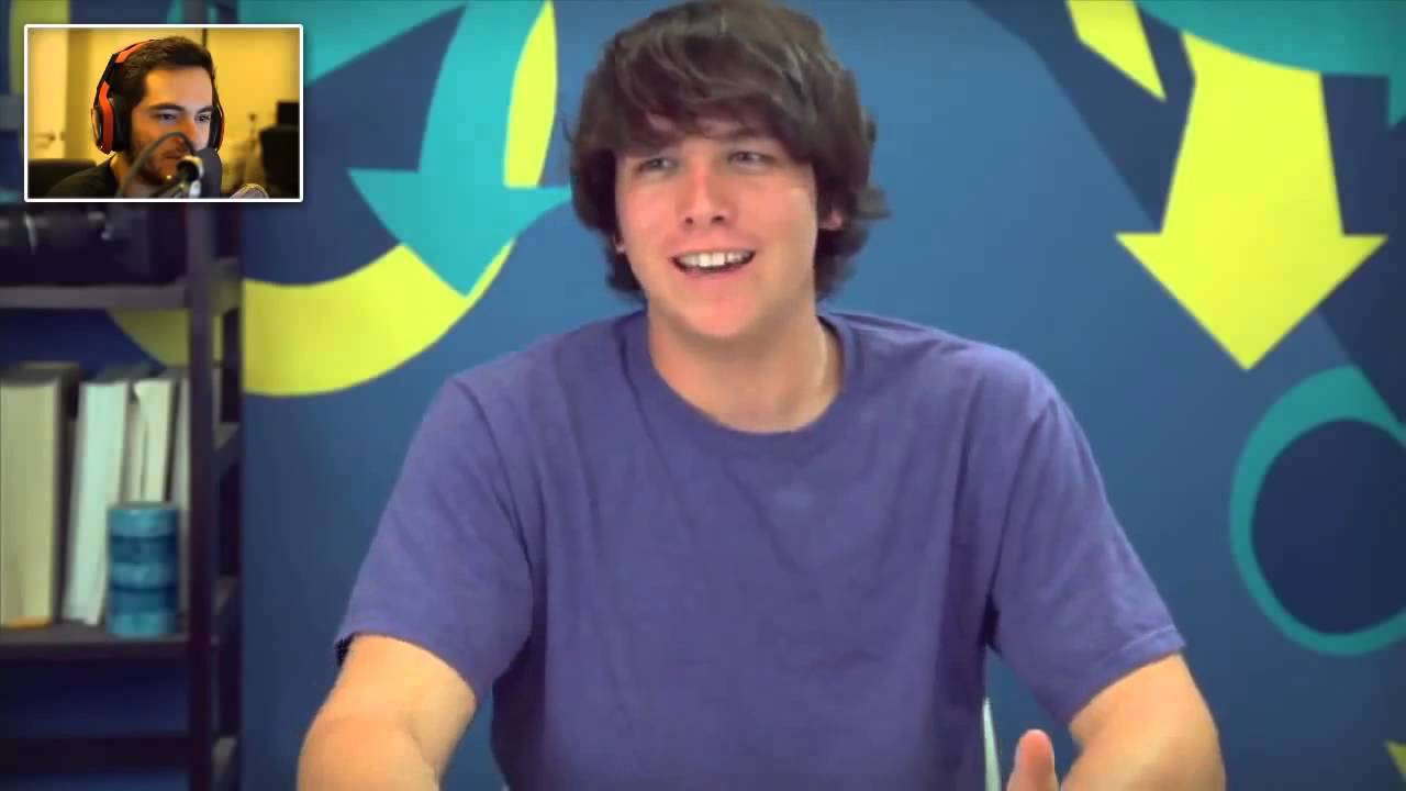 Jordan Maron Reacts to Teens React to CaptainSparklez