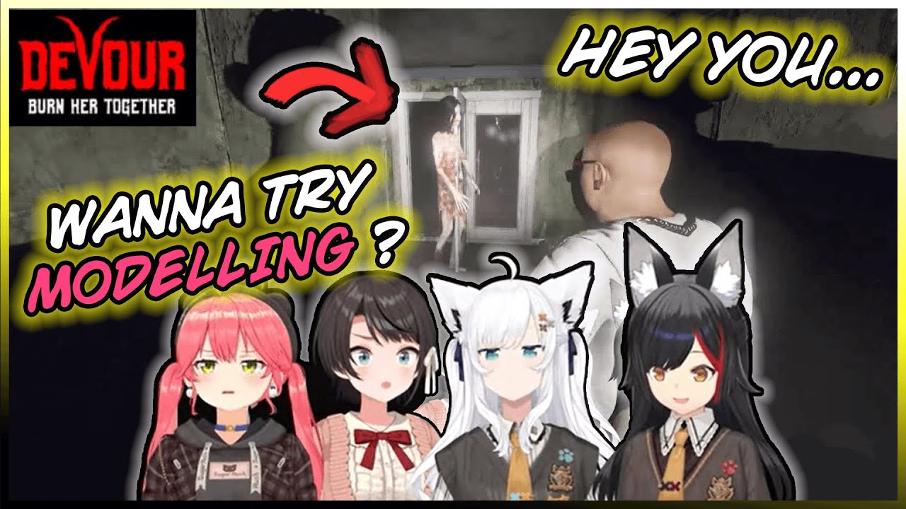 Mikochi, Subaru, Fubu-san and Mio-sha Demon Banishing Experience - Devour Collab All POV Hololive