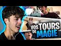 JE RÉAGIS À VOS TOURS DE MAGIE