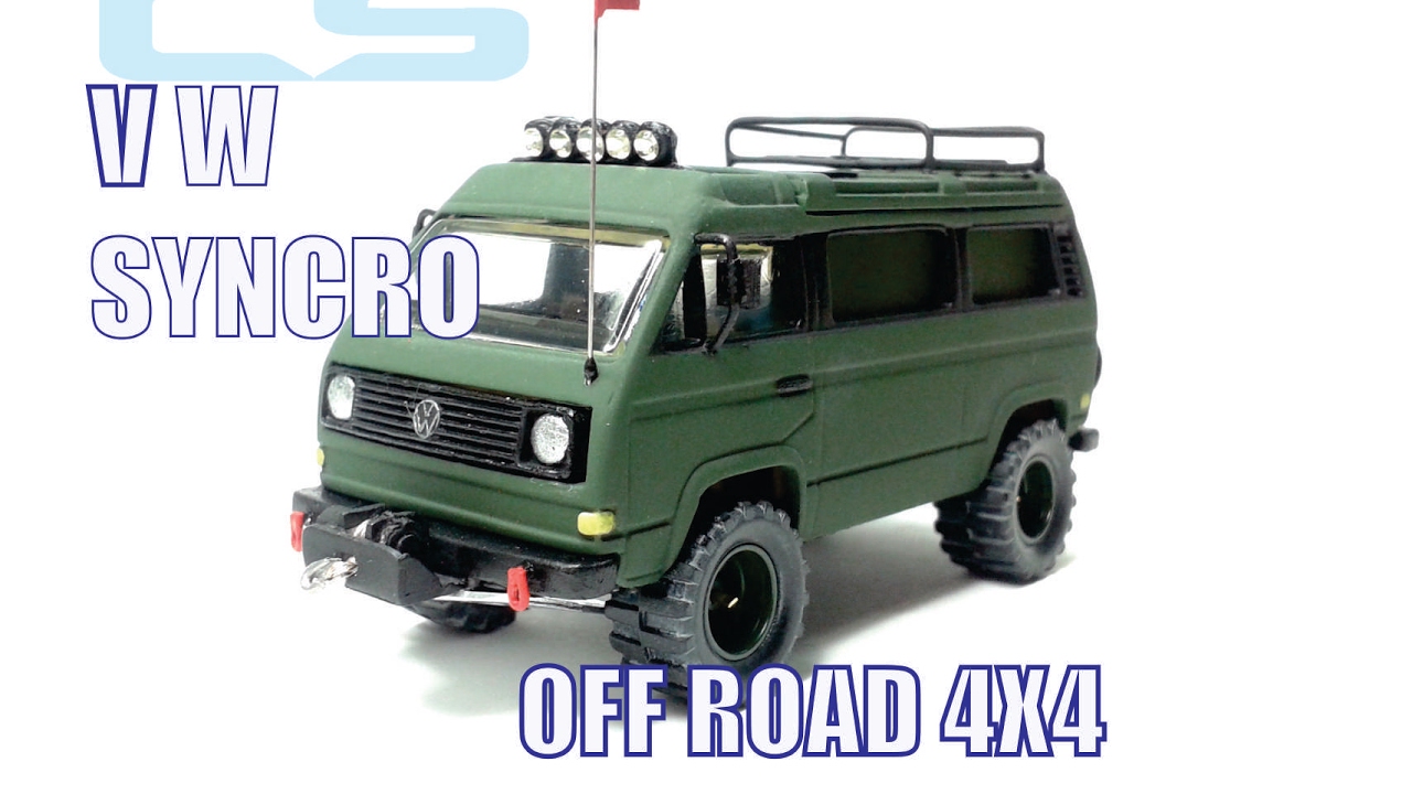 Hot Wheels como hacer un custom VW  Sunagon Off Road 4x4, Build
