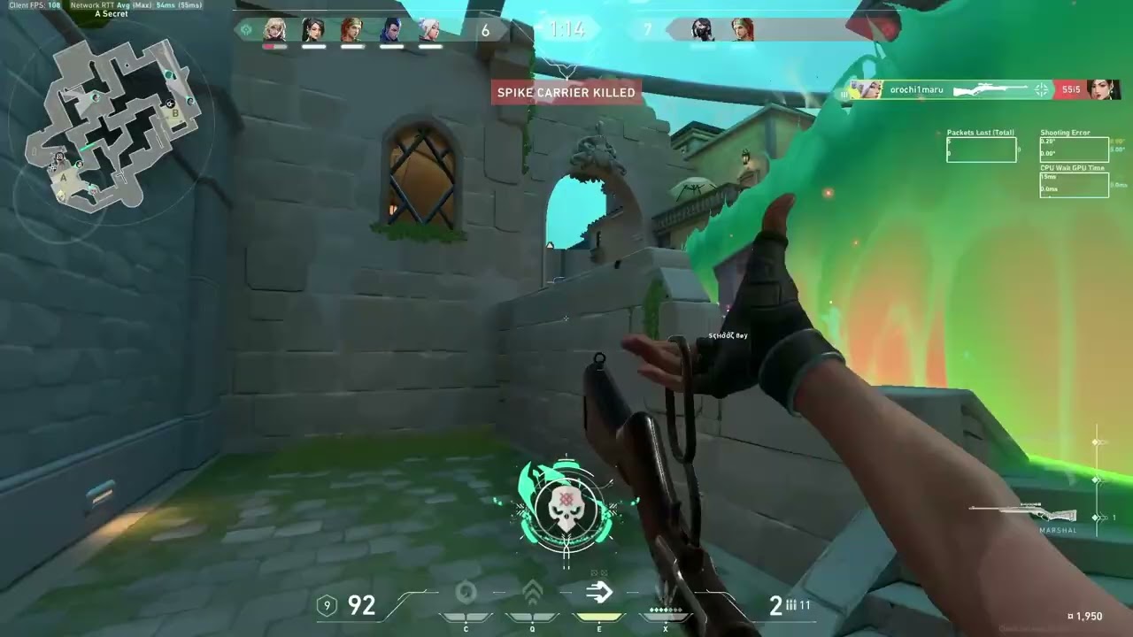 step back 🔥 Valorant Motange