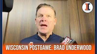 Wisconsin Postgame Illini Head Coach Brad Underwood