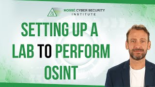 Setting up a lab to perform OSINT