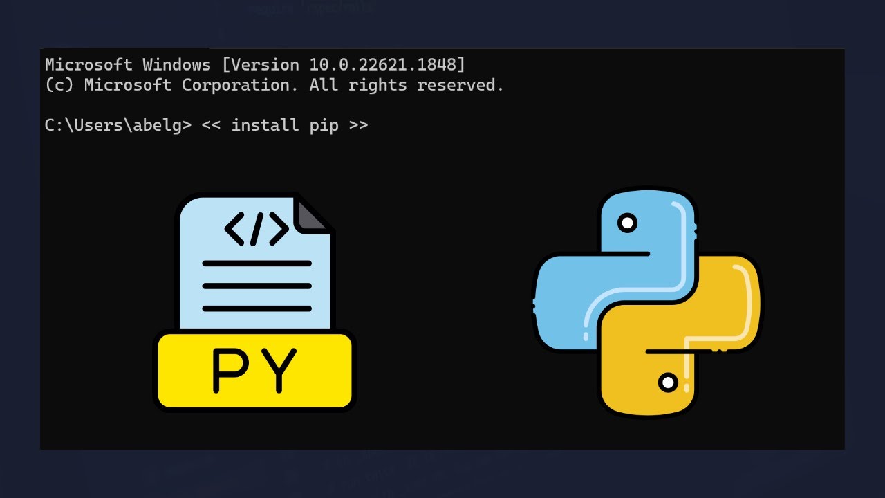 HOW TO INSTALL PIP IN PYTHON (WINDOWS/LINUX/MAC) - YouTube