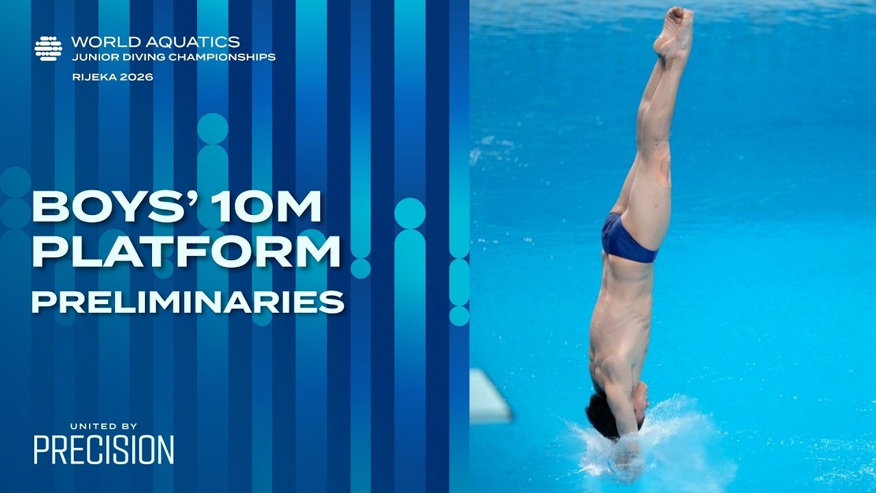 Boys' 10m Platform (14-15) | Preliminaries | World Aquatics Junior Diving Championships 2026