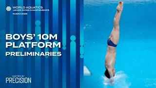 Boys' 10m Platform (14-15) | Preliminaries | World Aquatics Junior Diving Championships 2026