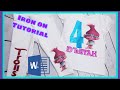 How to use Iron on (Jet Pro sofstretch) using Microsoft Word