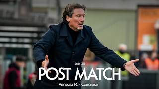 Conferenza Stampa Post Partita Giovanni Stroppa Venezia Fc - Carrarese