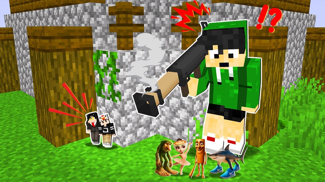 Hide and Seek BrainRot Tung tung tung sahur in Minecraft (Tagalog)