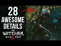 28 AWESOME Details in The Witcher 3: Wild Hunt (Part 1)