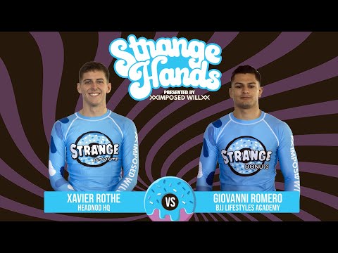 Xavier Rothe Vs Giovanni Romero | Match 1 | Strange Hands Jiu Jitsu Invitational #jiujitsu