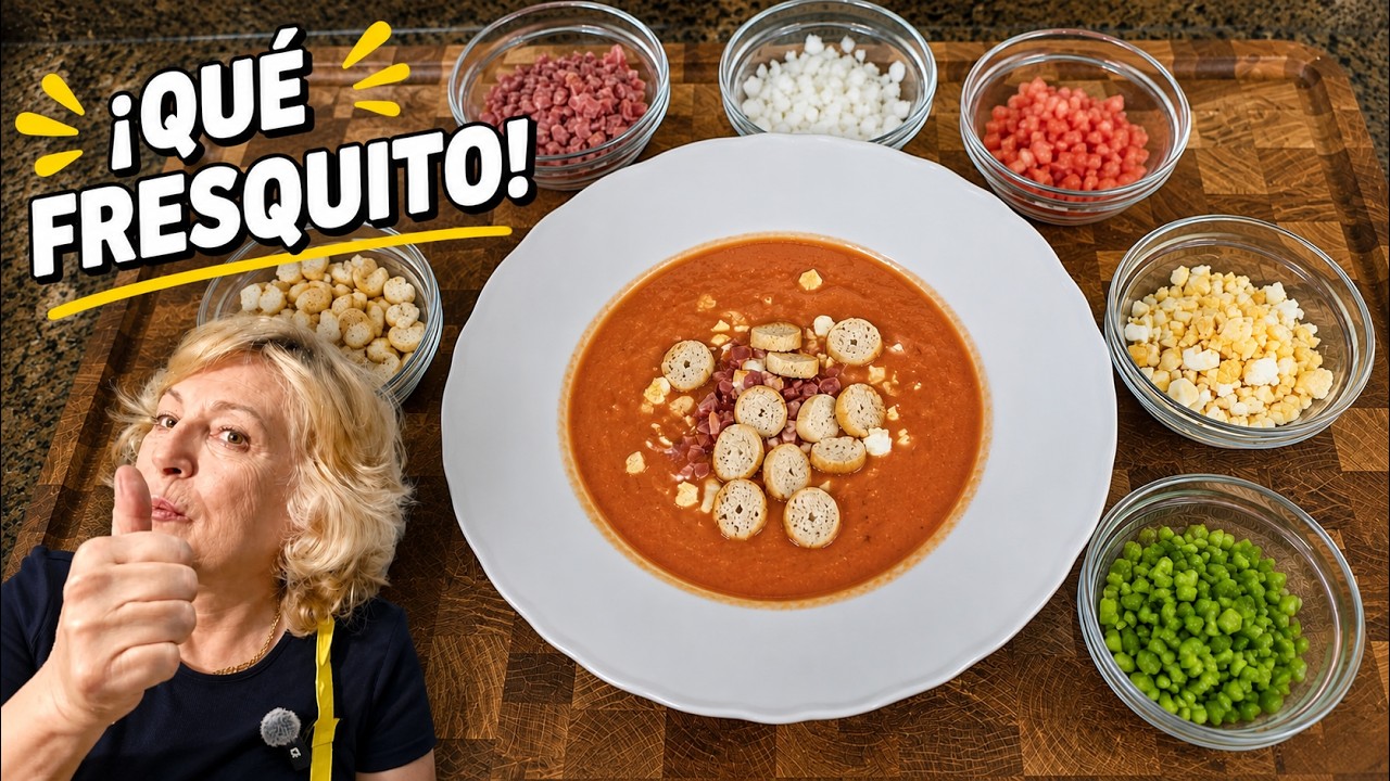 Deja de hacer gazpacho hasta que veas este vídeo