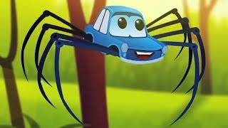 Incy Wincy Spider | Kids Car Nursery Rhymes & Songs