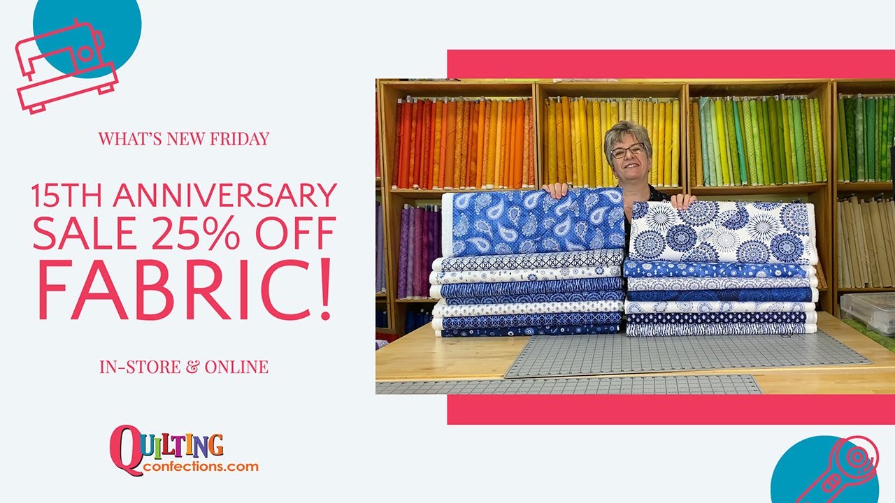 Nov. 11, 2022 New Fabrics, Quilting & Sewing Supplies at Quilting