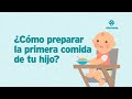 ¿Cómo preparar la primera comida de tu hijo? | Clínica Alemana