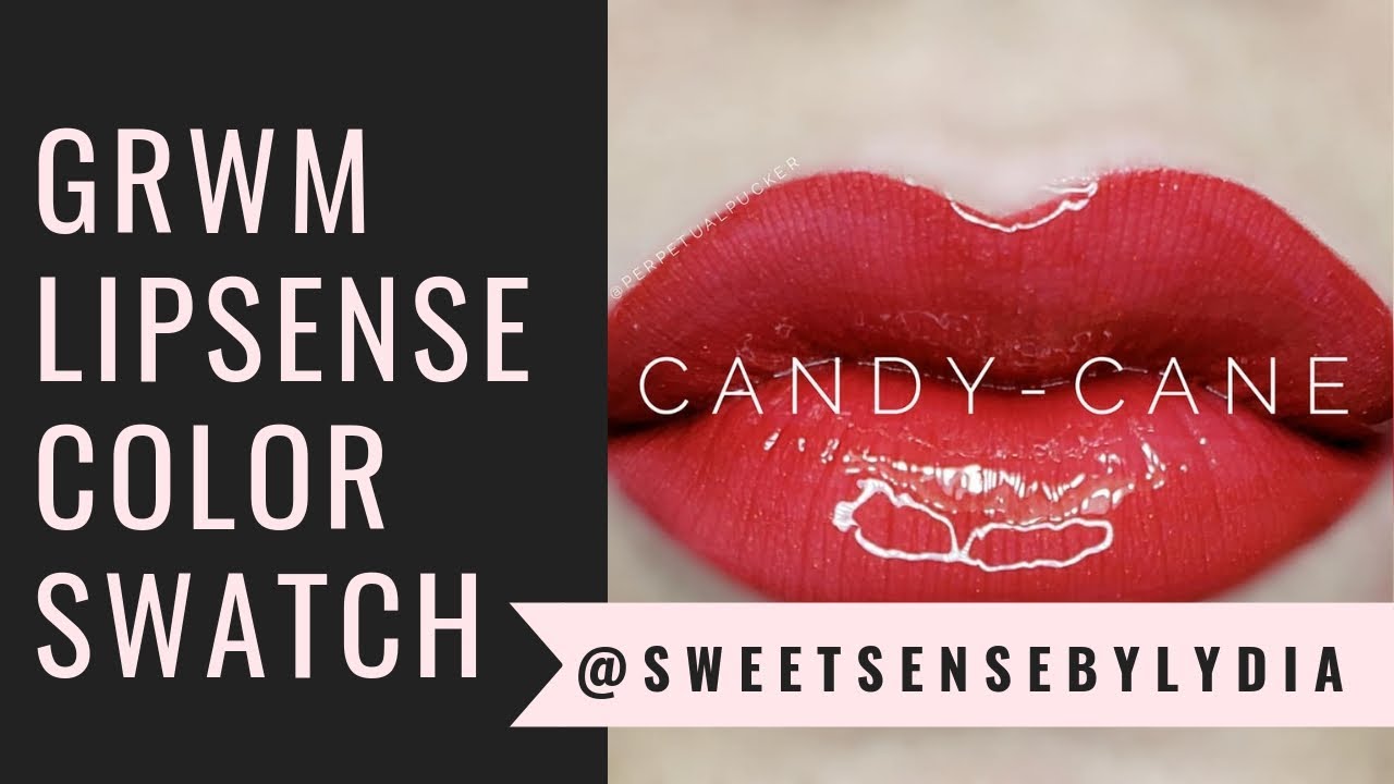 LipSense Application of *Limited Edition* Candy Cane