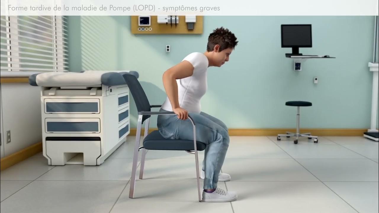 Symptômes de la maladie de Pompe difficulté à se lever d