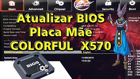 Como atualizar BIOS da Placa-mãe Colorful?