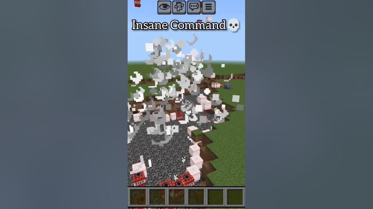 Minecraft Insane Command | Minecraft #minecraft #shorts #trending - YouTube
