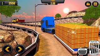 Uphill Gold Transporter Truck Game Simulator Level 2 #2  ⚒ 🛠 screenshot 5