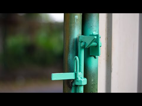 FOOT operated gate lock / BEST IDEAS
