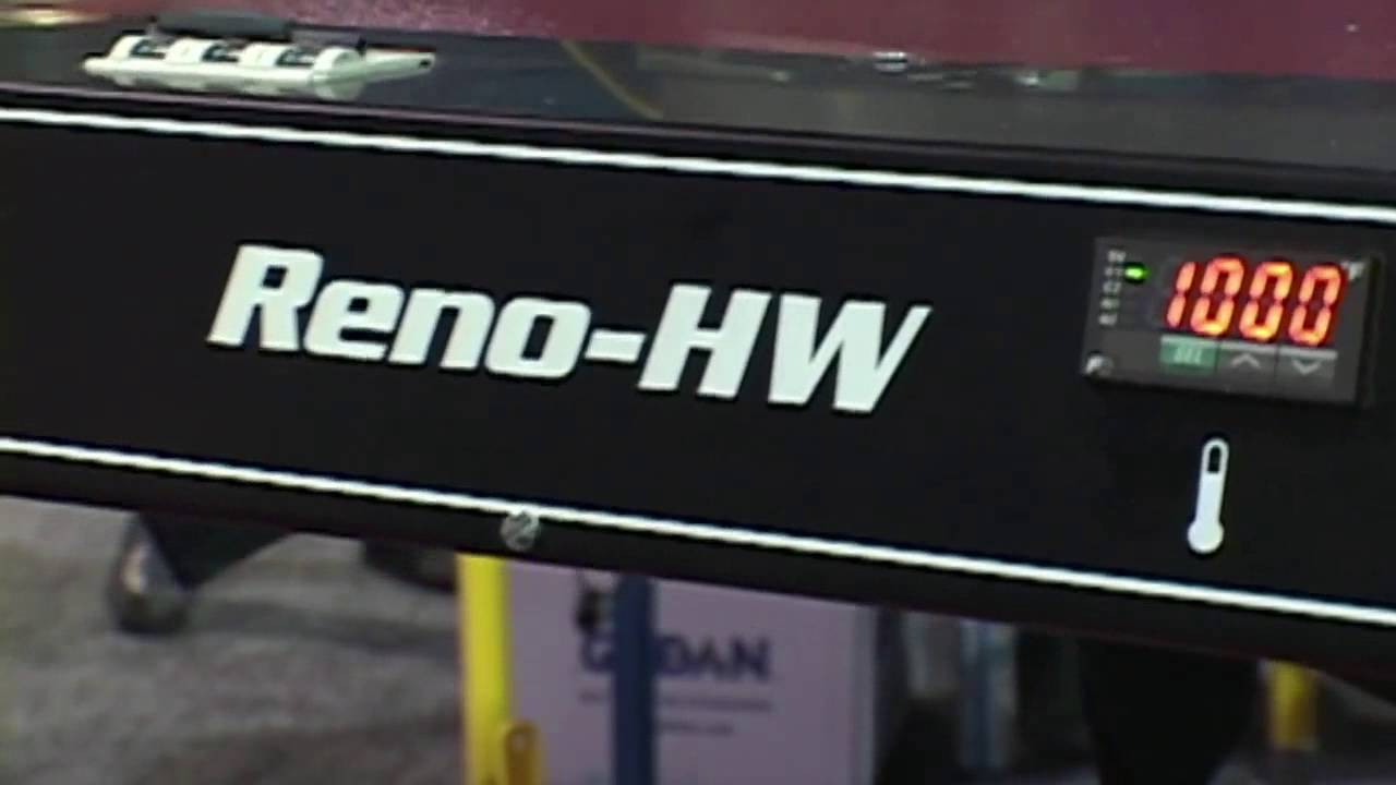 M&R's RENO HW Infrared Flash Cure Unit from DCC