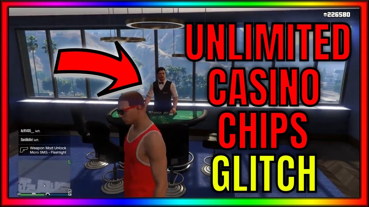 Allieret Fjernelse Nemlig CASINO CHIP GLITCH: GTA 5 Online - New Bug To Win Every Time/Money Glitch -  YouTube