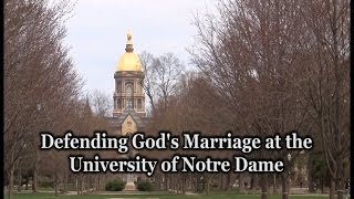 Notre Dame Shuts Down Traditional Marriage Table