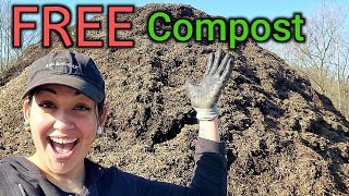 How To Get Free Compost-Tips on how to Find/Start A Compost Pile