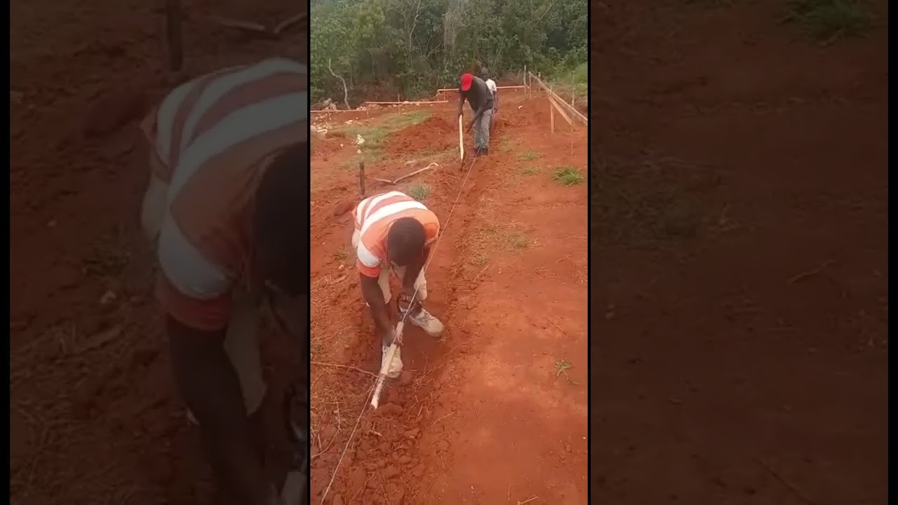 Building My Dream Home In Jamaica Digging Out Foundation Real Estate 