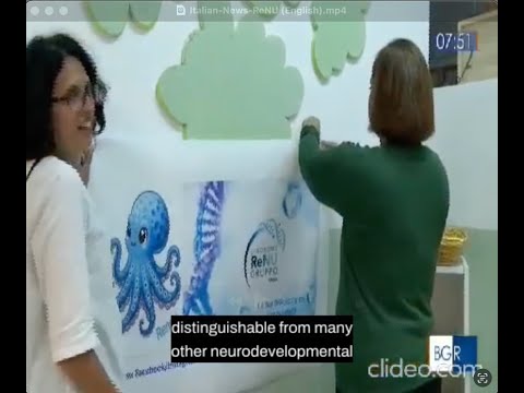 Italian News segment features RNU4-2 / ReNU syndrome families