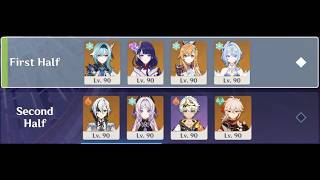 C1 Eula & C0 Goth Eula| 7.0 Spiral Abyss Floor 12 9 Stars | Genshin Impact