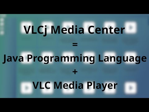 VLCj Media Center, a preview of media playback