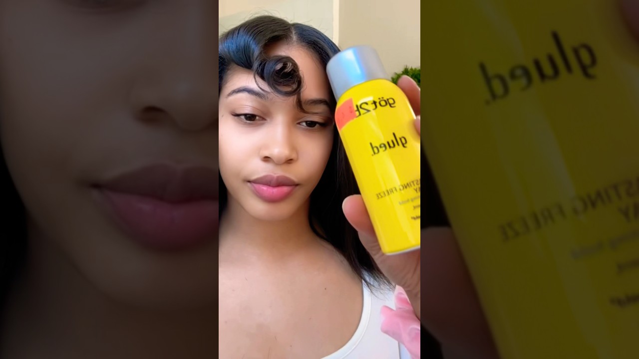 Quick & easy curls 😍using my Gots2b glue freeze spray 